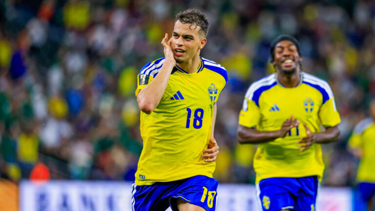 FIFA World Cup, WM, Weltmeisterschaft, Fussball 2026 SWEDEN VS TUNISIA FIFA WORLD CUP 2026 SWEDEN VS TUNISIA 14062026 MONTERREY, NUEVO LEON. Action photo of Yashin Ayari 18 of Sweden, celebrating a goal scored during Round 1 Group F game of the FIFA World Cup 2026, held at the Estado Monterrey of Monterrey, Nuevo Leon./Foto de accion de Yashin Ayari 18 de Suecia, celerando un gol anotado durante juego de Ronda 1 del Grupo F de la Copa del Mundo 2026 de la FIFA, celebrado en el Estadio Monterrey de Monterrey, Nuevo Leon. PHOTO BY IMAGENSHOP AGENCIA FOTOGRAFICA MONTERREY NUEVO LEON MEXICO *** FIFA WORLD CUP 2026 SWEDEN VS TUNISIA FIFA WORLD CUP 2026 SWEDEN VS TUNISIA 14062026 MONTERREY, NUEVO LEON Action photo of Yashin Ayari 18 of Sweden, celebrating a goal scored during Round 1 Group F game of the FIFA World Cup 2026, held at the Estado Monterrey of Monterrey, Nuevo Leon Action photo of Yashin Ayari 18 of Sweden, celebrating a goal scored during Round 1 Group F game of the FIFA World Cup 2026, held at the Monterrey Stadium of Monterrey, Nuevo Leon PHOTO BY IMAGENSHOP AGENCIA FOTOGRAFICA MONTERREY NEW LEON MEXICO Copyright: xYOALIxMARTINEZx
2026.06.14 MONTERREY
pilka nozna liga niemiecka
Szwecja - Tunezja
Foto IMAGO/PressFocus

!!! POLAND ONLY !!!