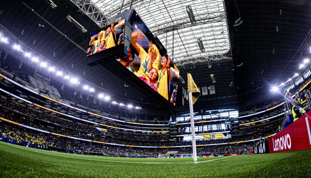 DALLAS, TX - 25.06.2026: JAPAN VS. SWEDEN - General view of AT&amp;T Stadium before the match between Japan and Sweden, valid for the group stage of the 2026 FIFA World Cup, held in Arlington, Texas, United States, this Thursday (25). (Photo: Danilo Fernandes/Fotoarena/Sipa USA)
2026.06.25 Arlington
pilka nozna , mistrzostwa swiata , mundial 2026
Japonia - Szwecja
Foto Fotoarena/SIPA USA/PressFocus

!!! POLAND ONLY !!!