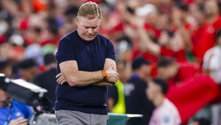 MONTERREY, 29-06-2026, Monterrey Stadium, Match between Morocco and The Netherlands during the World Cup 2026. Picture shows Netherlands coach Ronald Koeman disappointment (Photo by Pro Shots/Sipa USA)
2026.06.30 Guadalupe
pilka nozna , mistrzostwa swiata , mundial 2026
Holandia - Maroko
Foto Pro Shots Photo Agency/SIPA USA/PressFocus

!!! POLAND ONLY !!!