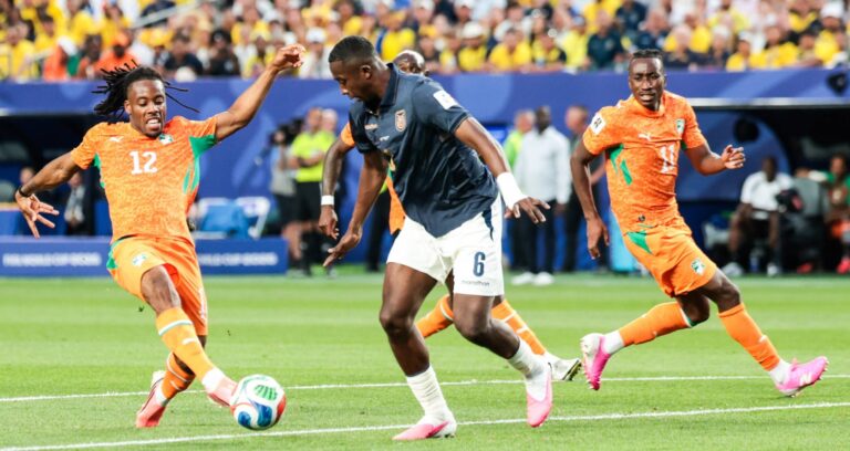 RECORD DATE NOT STATED  FIFA World Cup, WM, Weltmeisterschaft, Fussball 2026 - Group E - Ivory Coast v Ecuador Elye Wahi player of Ivory Coast during the match between Ivory Coast and Ecuador in the first round of Group E of the 2026 FIFA World Cup group stage at Philadelphia Stadium, in Philadelphia, United States, on Sunday, June 14, 2026.Foto: Vanessa Carvalho/Brazil Photo Press/IMAGO Sports %G Copyright: xVanessaxCarvalhox
2026.06.15 Philadelphia 
pilka nozna mistrzostwa swiata
Wybrzeze Kosci Sloniowej - Ekwador
Foto IMAGO/PressFocus

!!! POLAND ONLY !!!