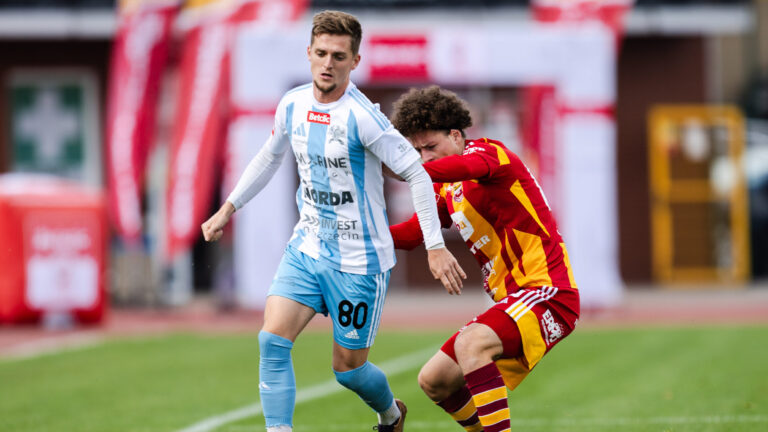 2024.09.28 Chojnice Pilka Nozna Betclic 2 liga sezon 2024/2025 Mecz Chojniczanka Chojnice - Swit Szczecin N/z Grzegorz Aftyka Patryk Olejnik Foto Piotr Matusewicz / PressFocus

2024.09.28 Chojnice
Football Polish second division season 2024/2025
Chojniczanka Chojnice - Swit Szczecin
Grzegorz Aftyka Patryk Olejnik
Credit: Piotr Matusewicz / PressFocus