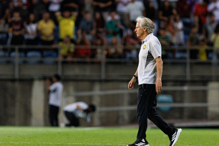 Jorge Jesus seen during Friendly game between Al-Nassr Football Club and Rio Ave FC Maciej Rogowski Algarve Estadio Algarve Portugal Copyright: xMaciejxRogowskix alnassrrioave2526-571
2025.08.07 Algarve
pilka nozna sparing mecz towarzyski
Al-Nassr FC - Rio Ave FC
Foto IMAGO/PressFocus

!!! POLAND ONLY !!!