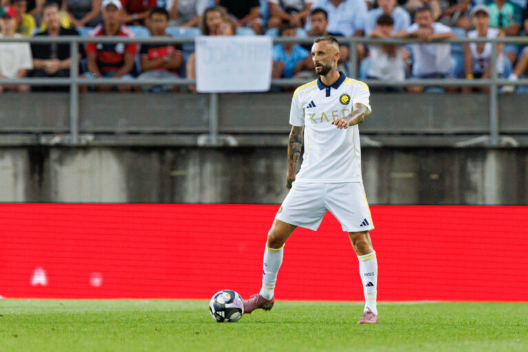 Marcelo Brozovic seen during Friendly game between Al-Nassr Football Club and Rio Ave FC Maciej Rogowski Algarve Estadio Algarve Portugal Copyright: xMaciejxRogowskix alnassrrioave2526-357
2025.08.07 Algarve
pilka nozna sparing mecz towarzyski
Al-Nassr FC - Rio Ave FC
Foto IMAGO/PressFocus

!!! POLAND ONLY !!!