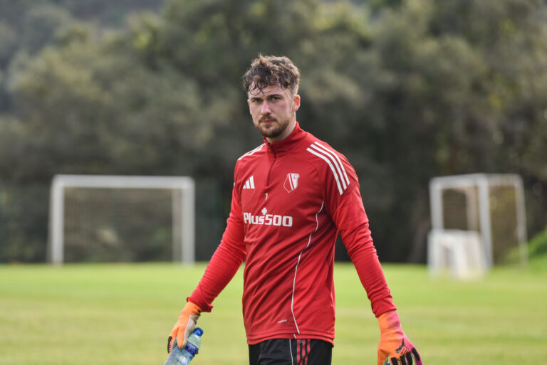 2026.01.14 MIjas, Hiszpania
pilka nozna przygotowania do sezonu Ekstraklasa trening
N/z Kacper Tobiasz
Foto Wojciech Dobrzynski / Legionisci.com / PressFocus 
2026.01.14 MIjas, Spain
foorball preseason Ekstraklasa training session
Credit: Wojciech Dobrzynski / Legionisci.com / PressFocus