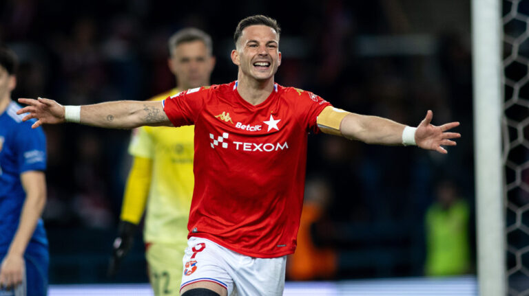 2026.03.13 Krakow
pilka nozna Betclic 1 Liga Sezon 2025/2026
Wisla Krakow - Miedz Legnica
N/z Angel Rodado Gol Radosc Zawodnikow
Foto Michal Kedzierski / PressFocus

2026.03.13 Krakow
Football Polish Betclic 1 Liga Season 2025/2026 Wisla Krakow - Miedz Legnica
Angel Rodado Gol Radosc Zawodnikow
Credit: Michal Kedzierski / PressFocus