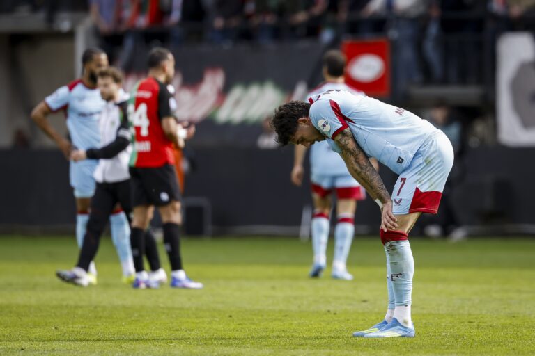 4/12/2026 - NIJMEGEN - Jakub Moder of Feyenoord during the Dutch Eredivisie match between NEC and Feyenoord at De Goffert on April 12, 2026 in Nijmegen, the Netherlands. BAS CZERWINSKI / ANP /ANP/Sipa USA
2026.04.12 Nijmegen
pilka nozna liga holenderska
NEC Nijmegen - Feyenoord
Foto ANP/SIPA USA/PressFocus

!!! POLAND ONLY !!!