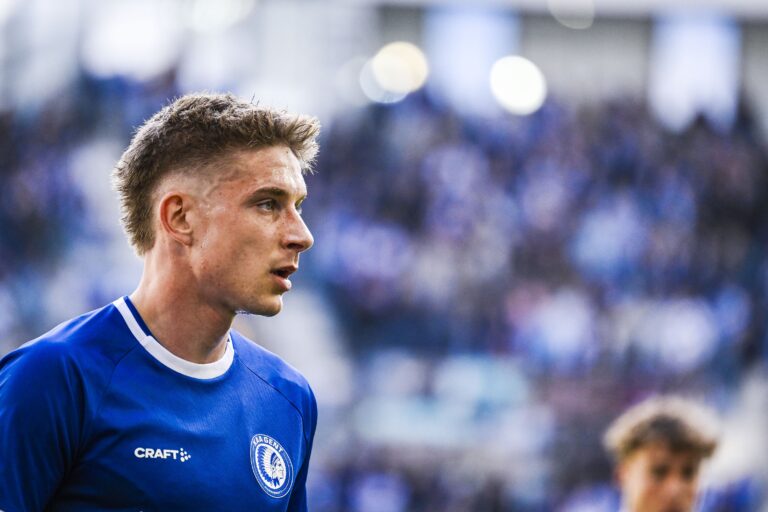 Gent's Michal Skoras pictured during a soccer match between KAA Gent and Sint-Truidense V.V., Sunday 19 April 2026 in Gent, on the third day of the Champion's Play-offs (PO1) of the 2025-2026 'Jupiler Pro League' first division of the Belgian championship. BELGA PHOTO TOM GOYVAERTS (Photo by Tom Goyvaerts/Belga/Sipa USA)
2026.04.19 Gandawa
pilka nozna liga belgijska
KAA Gent - Sint-Truidense VV
Foto Belga/SIPA USA/PressFocus

!!! POLAND ONLY !!!