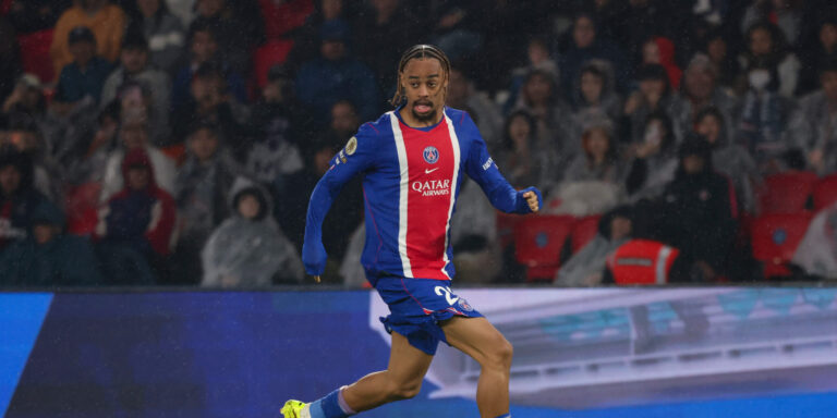 Bradley Barcola (PSG) - Photo : Michael Baucher/Michael Baucher / Psnewz/ SIPA /00326232_0126/Credit:PSNEWZ/SIPA/2605110227
2026.05.10 Paryz
pilka nozna liga frsncuska
PSG - Stade Brest
Foto PSNEWZ/SIPA/PressFocus

!!! POLAND ONLY !!!