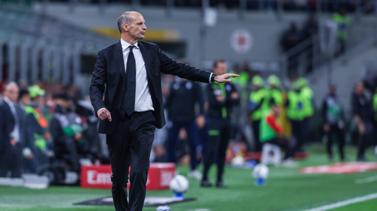 AC Milan vs Atalanta BC, Serie A football, Milano, Italy Massimiliano Allegri Head Coach of AC Milan gestures during Serie A 2025/26 football match between AC Milan and Atalanta BC at San Siro Stadium in Milan, Italy Italy, Milan, Milan, San Siro Stadium PUBLICATIONxNOTxINxDENxNORxFINxBEL Copyright: xGonzalesxPhoto/FCIx
2026.05.10 Mediolan
pilka nozna liga wloska
AC Milan - Atalanta Bergamo

Foto IMAGO/PressFocus

!!! POLAND ONLY !!!