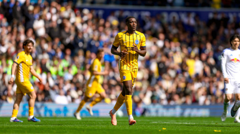 Leeds United v Brighton and Hove Albion, Premier League Brighton &amp; Hove Albion forward Danny Welbeck 18 during the Premier League match between Leeds United and Brighton and Hove Albion at Elland Road, Leeds, UK on 17 May 2026. Editorial use only DataCo restrictions apply See www.football-dataco.com , Copyright: xSimonxDaviesx PSI-24262-0029
2026.05.17 Leeds
pilka nozna liga angielska
Leeds United - Brighton and Hove Albion
Foto IMAGO/PressFocus

!!! POLAND ONLY !!!