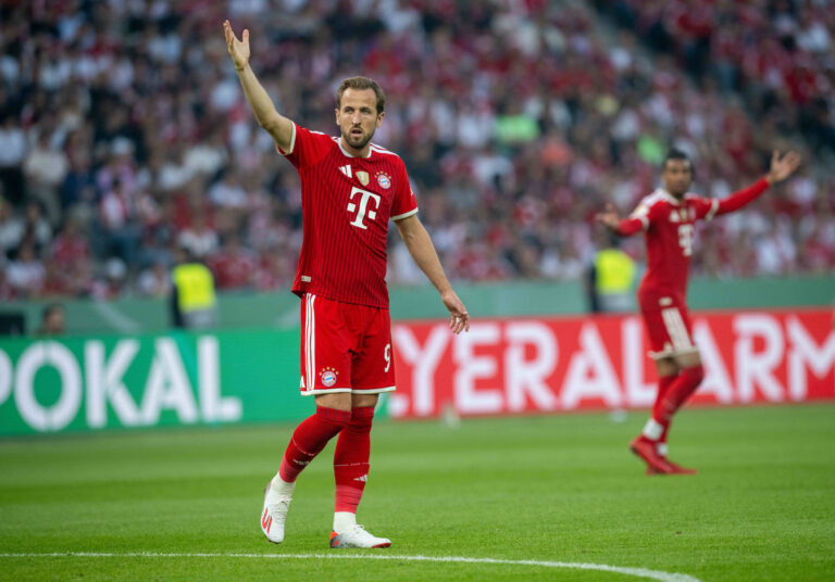 Fußball, Herren, Saison 2025/2026, 83. DFB-Pokal-Finale, FC Bayern München - VfB Stuttgart, v.l. Harry Kane Bayern München, Michael Olise Bayern München, 23.05. 2026, *** Soccer, Men, Season 2025 2026, 83 DFB Cup Final, FC Bayern Munich VfB Stuttgart, v l Harry Kane Bayern Munich , Michael Olise Bayern Munich , 23 05 2026, Copyright: xMatthiasxKochx
2026.05.23 Berlin
pilka nozna , Puchar Niemiec , final Pucharu
Bayern Muonachium - VfB Stuttgart
Foto IMAGO/PressFocus

!!! POLAND ONLY !!!