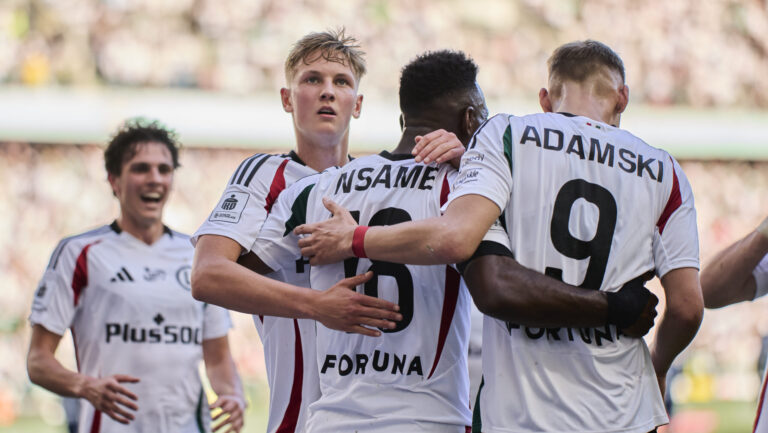 2026.05.23 Warszawa
Pilka Nozna
PKO Ekstraklasa sezon 2025/2026
Legia Warszawa - Motor Lublin
N/z Jean-Pierre Nsame Jan Leszczynski radosc, radosc po golu, radosc po bramce, gol, bramka
Foto Radoslaw Makuch / PressFocus

2026.05.23 Warsaw
Football
Polish PKO Ekstraklasa season 2025/2026
Legia Warszawa - Motor Lublin
Jean-Pierre Nsame Jan Leszczynski radosc, radosc po golu, radosc po bramce, gol, bramka
Credit: Radoslaw Makuch / PressFocus