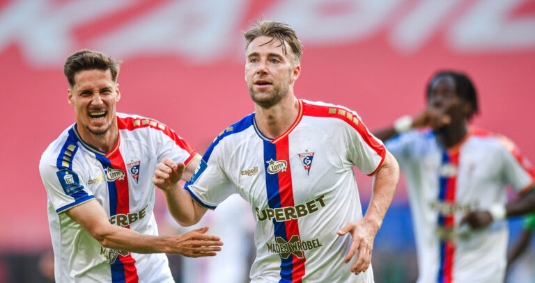 2026.05.23 Zabrze
Pilka nozna PKO BP Ekstraklasa Sezon 2025/2026
Gornik Zabrze - Radomiak Radom
N/z Lukas Sadilek, Sondre Liseth, radosc, radosc po golu, radosc po bramce
Foto Marcin Bulanda / PressFocus

2026.05.23 Zabrze
Football Polish PKO BP Ekstraklasa League Season 2025/2026
Gornik Zabrze - Radomiak Radom
Lukas Sadilek, Sondre Liseth, radosc, radosc po golu, radosc po bramce
Credit: Marcin Bulanda / PressFocus