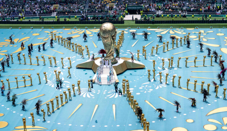 Fussball, Herren, FIFA World Cup, WM, Weltmeisterschaft, Fussball 2026 in Mexiko, Kanada und USA, Eroffnungsspiel in Mexiko-City Gruppe A, 1. Spieltag, Mexiko - Sudafrika, die Eroffnungszeremonie, 11.06. 2026, *** Soccer, Men, FIFA World Cup 2026 in Mexico, Canada and USA, opening match in Mexico City Group A, 1 matchday , Mexico South Africa, the opening ceremony, 11 06 2026, Copyright: xMatthiasxKochx
2026.06.11 Meksyk
pilka nozna mistrzostwa swiata
Meksyk - Republika Poludniowej Afryki
Foto IMAGO/PressFocus

!!! POLAND ONLY !!!