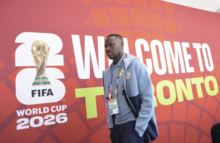 (260627) -- TORONTO, June 27, 2026 (Xinhua) -- Pape Thiaw, head coach of Senegal arrives before the group I match between Senegal and Iraq at the 2026 FIFA World Cup at Toronto Stadium in Toronto, Canada, June 26, 2026. (Photo by Zou Zheng/Xinhua)

2026.06.26 Toronto
pilka nozna , mistrzostwa swiata , mundial 2026
Senegal - Irak
Foto Zou Zheng/Xinhua/PressFocus

!!! POLAND ONLY !!!
