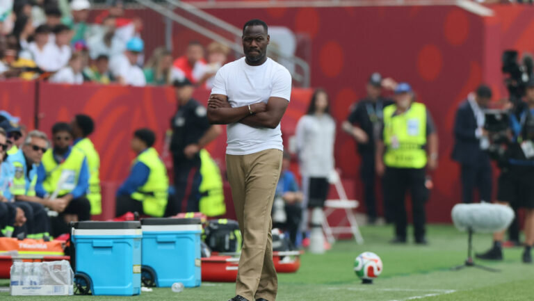 Toronto, Canada - 26 June: head coach Pape Thiaw of Senegal looks on during the FIFA World Cup, WM, Weltmeisterschaft, Fussball 2026 match between Senegal vs Iraq at Toronto Stadium on 26 June 2026. Toronto Toronto Stadium Canada Copyright: xOPAxImagesxMohammadxKaramalix
2026.06.26 Toronto
pilka nozna , mistrzostwa swiata , mundial 2026
Senegal - Irak
Foto IMAGO/PressFocus

!!! POLAND ONLY !!!