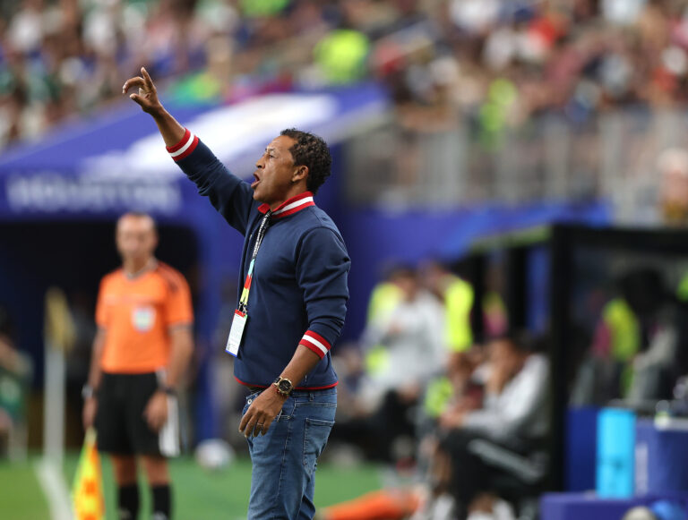 (260627) -- HOUSTON, June 27, 2026 (Xinhua) -- Bubista, head coach of Cabo Verde, reacts during the group H match between Cabo Verde and Saudi Arabia at the 2026 FIFA World Cup at Houston Stadium in Houston, the United States, June 26, 2026. (Xinhua/Li Ming)

2026.06.26 Houston
pilka nozna , mistrzostwa swiata , mundial 2026
Republika Zielonego Przyladka - Arabia Saudyjska
Foto Li Ming/Xinhua/PressFocus

!!! POLAND ONLY !!!