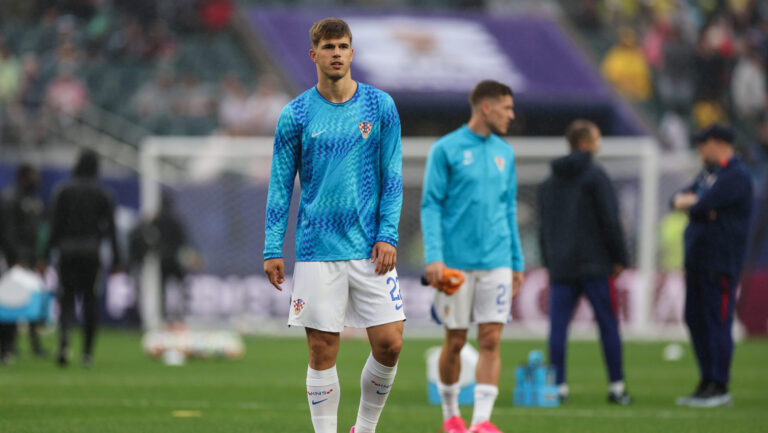 Luka Vuskovic of Croatia warm up before during the FIFA World Cup 2026 Group L match between Croatia and Ghana at Philadelphia Stadium on June 27, 2026 in Philadelphia, Pennsylvania. Photo: Igor Kralj/PIXSELL/Sipa USA
2026.06.27 Filadelfia
pilka nozna , mistrzostwa swiata , mundial 2026
Chorwacja - Ghana
Foto Pixsell/SIPA USA/PressFocus

!!! POLAND ONLY !!!