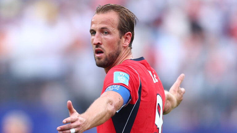 New Jersey, USA, 27th June 2026. Harry Kane of England during the Panama vs England FIFA World Cup, WM, Weltmeisterschaft, Fussball match at Metlife Stadium, New Jersey. Picture credit should read: Paul Terry / Sportimage EDITORIAL USE ONLY. No use with unauthorised audio, video, data, fixture lists, club/league logos or live services. Online in-match use limited to 120 images, no video emulation. No use in betting, games or single club/league/player publications. SPI_053_PT_Panama_England SPI-4843-0053
2026.06.27 East Rutherford
pilka nozna , mistrzostwa swiata , mundial 2026
Panama - Anglia
Foto IMAGO/PressFocus

!!! POLAND ONLY !!!