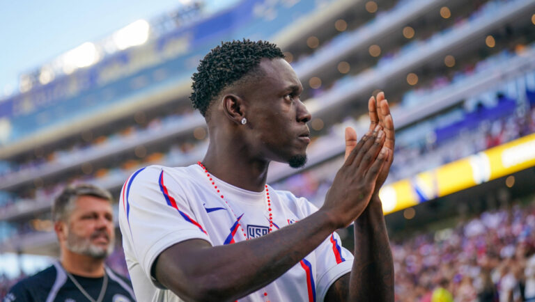 USA: Fußball FIFA World Cup, WM, Weltmeisterschaft, Fussball 2026, Sechzehntelfinale - USA vs Bosnien - Herzegowina im Levis Stadium Santa Clara, San Francisco Bay Area, Kalifornien: Folarin Balogun USA, 20 Freude, Emotionen, Jubel *** USA Soccer 2026 FIFA World Cup, Round of 32: USA vs. Bosnia and Herzegovina at Levis Stadium in Santa Clara, San Francisco Bay Area, California Folarin Balogun USA, 20 joy, emotion, celebration Copyright: xJOERANxSTEINSIEKx
2026.07.01 Santa Clara
pilka nozna , mistrzostwa swiata , mundial 2026
Stany Zjednoczone - Bosnia i Hercegowina
USA
Foto IMAGO/PressFocus

!!! POLAND ONLY !!!