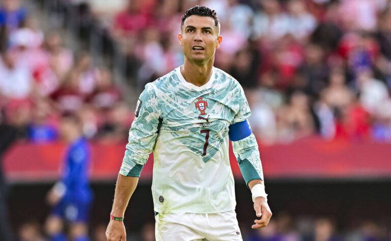 Portugal v Croatia: Round Of 32 - FIFA World Cup, WM, Weltmeisterschaft, Fussball 2026 Cristiano Ronaldo of Portugal looks on during the FIFA World Cup 2026 Round Of 32 match between Portugal and Croatia at Toronto Stadium on July 2, 2026 in Toronto, Canada Toronto Toronto Stadium Ontario Canada Copyright: xLatinxSportxImagesx
2026.07.03 Toronto
pilka nozna mistrzostwa swiata
Portugalia - Chorwacja

Foto IMAGO/PressFocus

!!! POLAND ONLY !!!