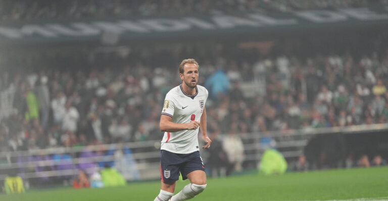 Harry Kane #9 of England national team during the FIFA World Cup 2026 round of 16 match between Mexico and England at Mexico City stadium. on  July 5, 2026 in Mexico City, Mexico. (Photo by Ian Robles/ Eyepix Group/Sipa USA)
2026.07.06 Meksyk
pilka nozna mistrzostwa świata
Meksyk - Anglia
Foto Eyepix/SIPA USA/PressFocus

!!! POLAND ONLY !!!