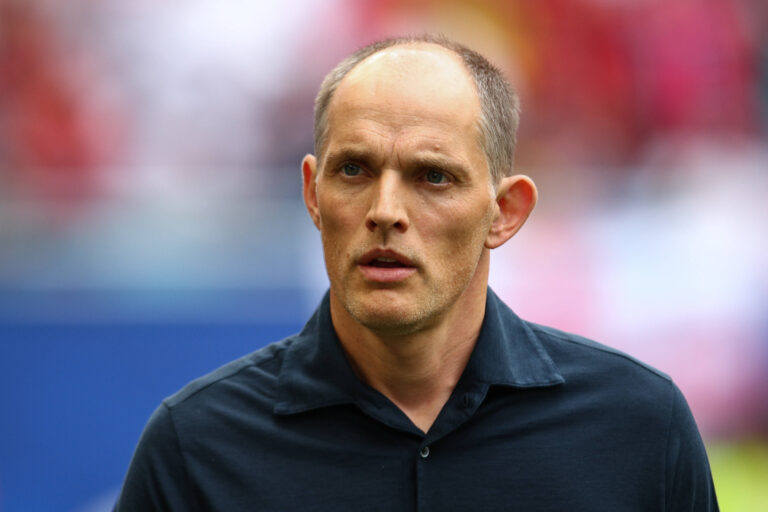 FIFA World Cup, WM, Weltmeisterschaft, Fussball 2026: Norway v England MIAMI, USA - 11th July 2026: England Head Coach Thomas Tuchel during the FIFA World Cup 2026 quarter-final match between Norway and England at Miami Stadium Miami Miami Stadium United States of America Copyright: xCraigxMercerx/xPeakxActionxPhotosx
2026.07.11 Miami Gardens
pilka nozna , mistrzostwa swiata , mundial 2026
Norwegia - Anglia
Foto IMAGO/PressFocus

!!! POLAND ONLY !!!