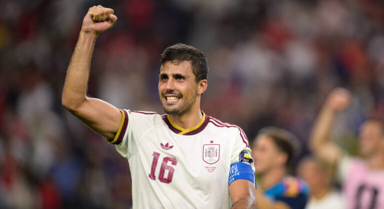 Fußball, WM 2026, 20260714, Frankreich - Spanien. Im Bild Schlussjubel, RODRI Spanien, 16. Dallas Dallas-Stadion Texas Vereinigte Staaten von Amerika *** Soccer, 2026 World Cup, 20260714, France vs. Spain Pictured: Victory celebration, RODRI Spain, 16, Dallas Stadium, Dallas, Texas, United States of America Copyright: Passion2Press/MarkusxFischerx
2026.07.14 Arlington
pilka nozna , mistrzostwa swiata , mundial 2026
Francja - Hiszpania
Foto IMAGO/PressFocus

!!! POLAND ONLY !!!