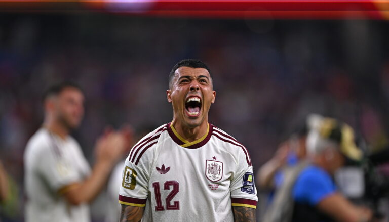 Pedro PORRO of Spain celebrate during the 2026 FIFA World Cup - Round of 2 match between France and Spain at AT&amp;T Stadium on July 14, 2026 in Arlington, Texas. (Photo by Baptiste Fernandez/Icon Sport/Sipa USA)
2026.07.14 Arlington
pilka nozna , mistrzostwa swiata , mundial 2026
Francja - Hiszpania
Foto Icon Sport/SIPA USA/PressFocus

!!! POLAND ONLY !!!