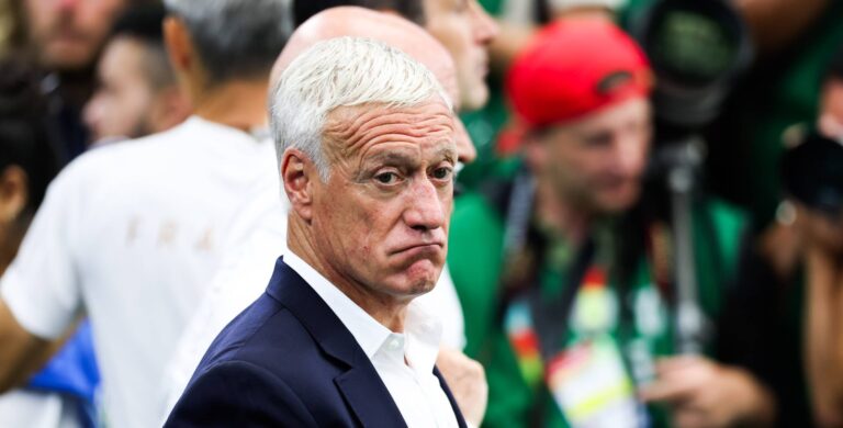RECORD DATE NOT STATED  FIFA World Cup, WM, Weltmeisterschaft, Fussball 2026 - Semifinal - France v Spain Didier Deschamps Coach of France during the FIFA World Cup semifinal match between France and Spain, at Dallas Stadium, in Texas, United States, on Tuesday, July 14, 2026.Foto: Vanessa Carvalho/Brazil Photo Press/IMAGO Sports Copyright: xVanessaxCarvalhox
2026.07.14 
pilka nozna Mistrzostwa Swiata 2026
Francja - Hiszpania
Foto IMAGO/PressFocus

!!! POLAND ONLY !!!