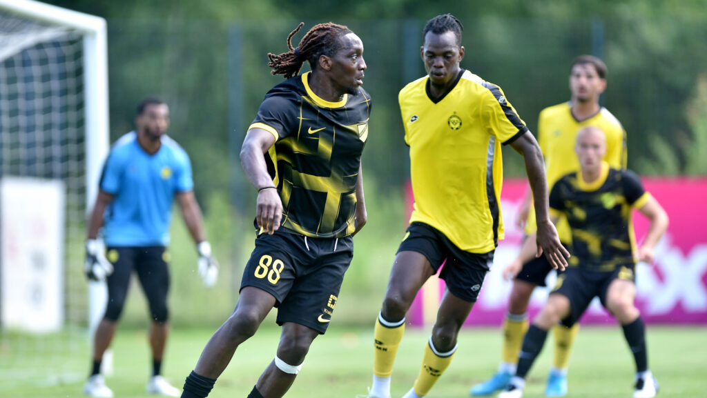 2026.07.18 Raczna
Pilka nozna , sezon 2026/27 , sparing , mecz towarzyski , mecz sparingowy
Wieczysta Krakow - Maccabi Netanja
N/z Christopher Lungoyi
Foto Krzysztof Porebski / PressFocus

2026.07.18 Raczna
Football , friendly game , 2026/2027 season
Wieczysta Krakow - Maccabi Netanya
Christopher Lungoyi
Credit: Krzysztof Porebski / PressFocus