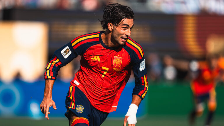 IPA86829066 - Ferran Torres of Spain celebrates his goal during the FIFA World Cup 2026, Final football match between Spain and Argentina on 19 July 2026 at MetLife Stadium in East Rutherford, New York, New Jersey, United States (Photo by /Sipa USA)
2026.07.19 East Rutherford
pilka nozna mistrzostwa swiata
Hiszpania - Argentyna
Foto IPA/SIPA USA/PressFocus

!!! POLAND ONLY !!!