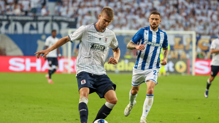 2026.07.29 Poznan
Pilka nozna Liga Mistrzów 2 runda kwalifikacji sezon 2026/2027
Lech Poznan - AGF Aarhus
N/z Frederik Tingager
Foto Pawel Jaskolka / PressFocus

2026.07.29 Poznan
Football Champions League 2nd qualifying round season 2026/2027
Lech Poznan - AGF Aarhus
Credit: Pawel Jaskolka / PressFocus