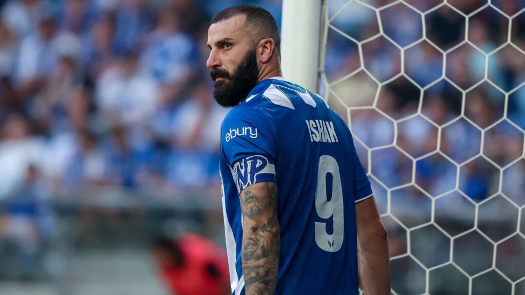 2026.07.29 Poznan
Pilka nozna Liga Mistrzów 2 runda kwalifikacji sezon 2026/2027
Lech Poznan - AGF Aarhus
N/z Mikael Ishak
Foto Pawel Jaskolka / PressFocus

2026.07.29 Poznan
Football Champions League 2nd qualifying round season 2026/2027
Lech Poznan - AGF Aarhus
Credit: Pawel Jaskolka / PressFocus