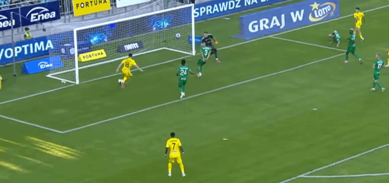 Tak padła pierwsza bramka Wieczystej w Ekstraklasie! [WIDEO]