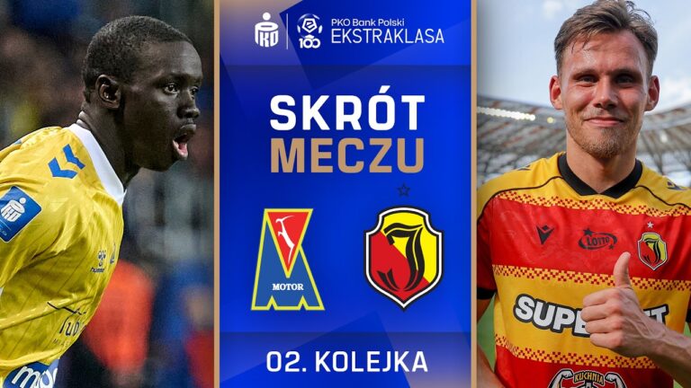 SKRÓT MECZU: Motor Lublin 1:2 Jagiellonia Białystok