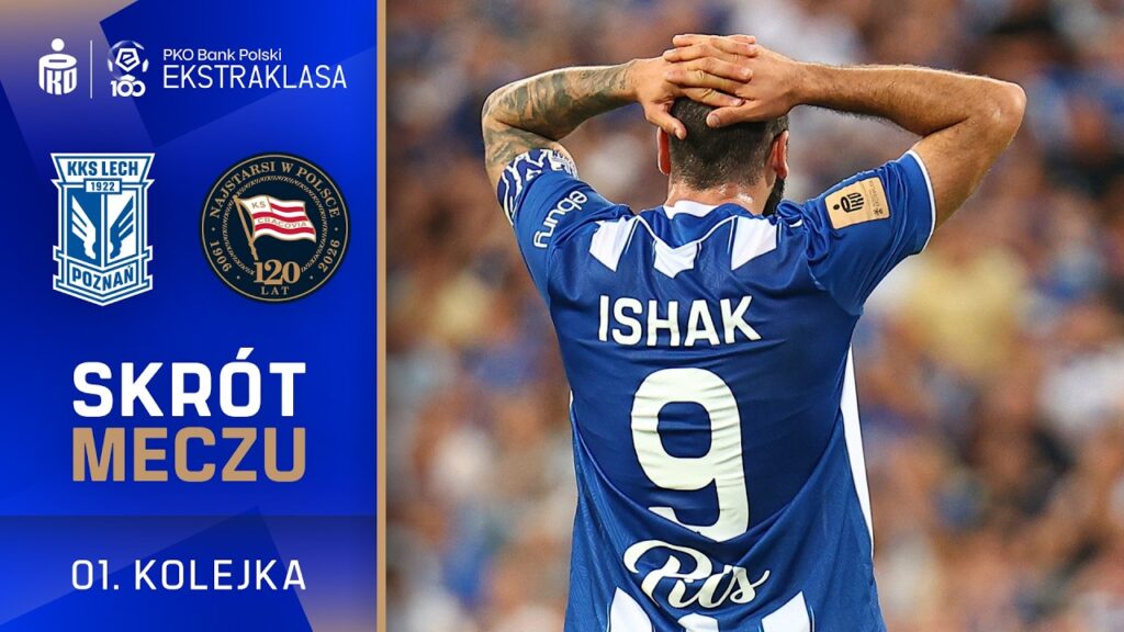 SKRÓT MECZU: Lech Poznań 0:0 Cracovia