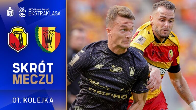 SKRÓT MECZU: Jagiellonia Białystok 1:0 Korona Kielce