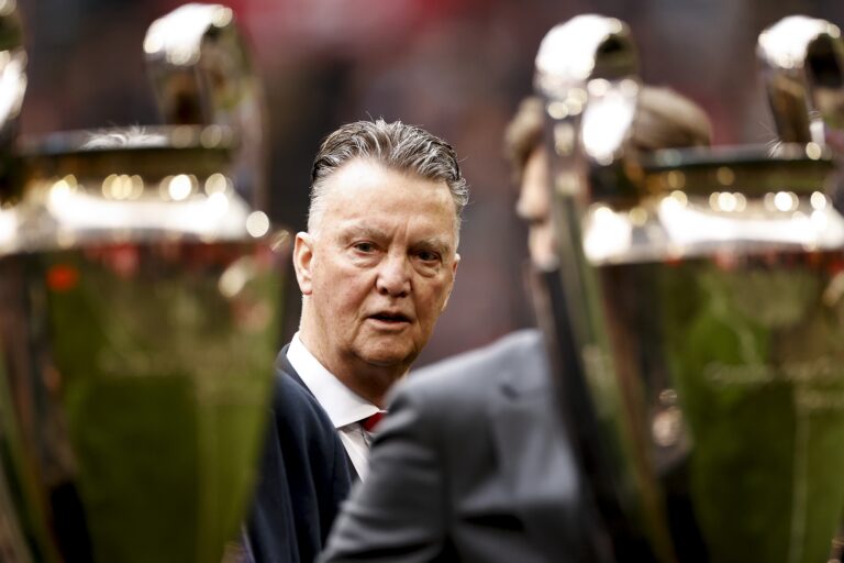 3/16/2025 - AMSTERDAM - Ajax advisor board member Louis van Gaal during the Dutch Eredivisie match between AFC Ajax and AZ at the Johan Cruijff ArenA on March 16, 2025 in Amsterdam, Netherlands. ANP | Hollandse Hoogte | MAURICE VAN STEEN /ANP/Sipa USA
2025.03.16 Amsterdam
pilka nozna liga holenderska
Ajax Amsterdam - AZ Alkmaar 
Foto ANP/SIPA USA/PressFocus

!!! POLAND ONLY !!!