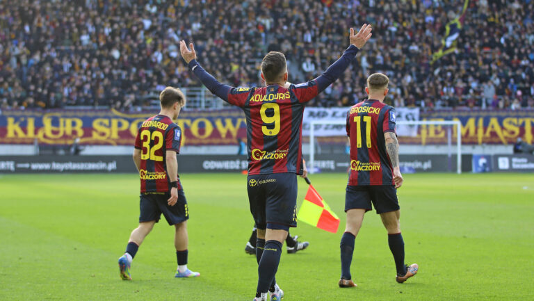 2025.04.06 Szczecin
Pilka nozna , PKO BP Ekstraklasa sezon 2024/25
Pogon Szczecin - GKS Katowice
N/z Efthymios Koulouris
Foto Katarzyna Dzierzynska / PressFocus

2025.04.06 Szczecin
Football Polish top league , 2024/2025 season
Pogon Szczecin - GKS Katowice
Efthymios Koulouris
Credit: Katarzyna Dzierzynska / PressFocus