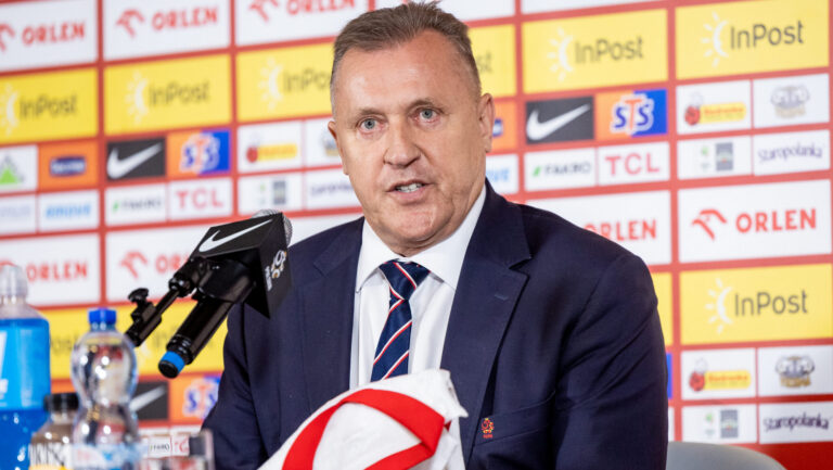 2025.07.17 Warszawa
pilka nozna prezentacja nowego trenera reprezentacji Polski w pilce noznej
Konferencja prasowa Jana Urbana
N/z Cezary Kulesza
Foto Tomasz Jastrzebowski / Foto Olimpik / PressFocus

2025.07.17 Warszawa
Football - press conference of the new polish national team head coach,
Konferencja prasowa Jana Urbana
Cezary Kulesza
Credit: Tomasz Jastrzebowski / Foto Olimpik / PressFocus