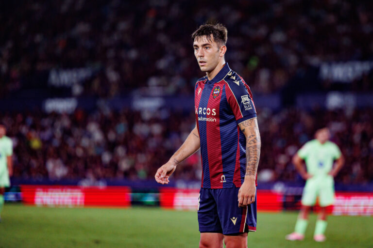 Iker Losada seen during LaLiga EA SPORTS game between teams of UD Levante and FC Barcelona, Barca at Estadio Ciudad de Valencia Maciej Rogowski Valencia Estadio de Balaidos Spain Copyright: xMaciejxRogowskix levantevsfcbarcelona2526-233
2025.08.23 Walencja
pilka nozna liga hiszpanska
Levante UD - FC Barcelona
Foto IMAGO/PressFocus

!!! POLAND ONLY !!!