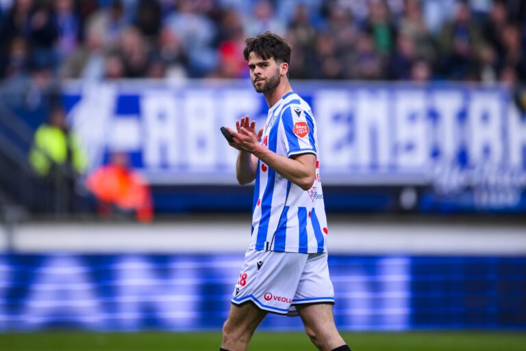 4/5/2026 - HEERENVEEN - Lasse Nordas of SC Heerenveen during the Dutch Eredivisie match between SC Heerenveen and Heracles Almelo at the Abe Lenstra Stadium on April 5, 2026, in Heerenveen, the Netherlands. COR LASKER / ANP /ANP/Sipa USA
2026.04.05 Heerenveen
pilka nozna liga holenderska
sc Heerenveen - Heracles Almelo

Foto ANP/SIPA USA/PressFocus

!!! POLAND ONLY !!!