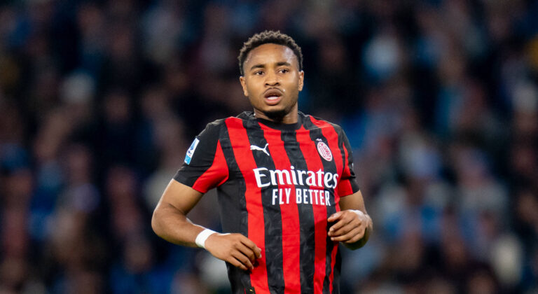 SSC Napoli v AC Milan - Serie A Enilive Christopher Nkunku of AC Milan looks on during the serie Serie A Enilive match between SSC Napoli and AC Milan at Stadio Diego Armando Maradona on April 6, 2026 in Naples, Italy Naples Stadio Diego Armando Maradona Naples Italy Copyright: xGiuseppexMaffiax 260406_SerieA_Napoli-Milan_04098
2026.04.06 Neapol
pilka nozna liga wloska
SSC Napoli - AC Milan

Foto IMAGO/PressFocus

!!! POLAND ONLY !!!