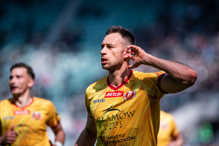 2026.04.18 Wroclaw
Pilka nozna, Betclic 1.Liga sezon 2025/2026
Slask Wroclaw - Znicz Pruszkow
N/z gol radosc bramka goal Jaroslaw Jach
Foto Mateusz Porzucek PressFocus

2026.04.18 Wroclaw
Football Polish Second division season 2025/2026
Slask Wroclaw - Znicz Pruszkow
gol radosc bramka goal Jaroslaw Jach
Credit: Mateusz Porzucek PressFocus