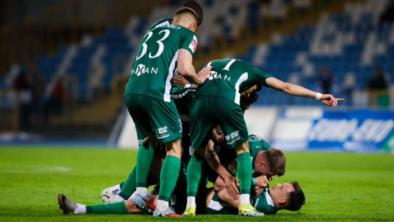 2026.04.25 Mielec
Pilka nozna Betclic 1 Liga Sezon 2025/2026
Stal Mielec - Slask Wroclaw
N/z gol bramka radosc Michal Mokrzycki
Foto Marta Badowska / PressFocus

2026.04.25 Mielec
Football Polish Betclic 1 League 2025/2026
gol bramka radosc Michal Mokrzycki
Credit: Marta Badowska / PressFocus