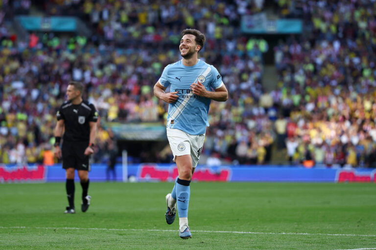 Manchester City v Southampton, Emirates FA Cup GOAL 2-1 Nico Gonzalez of Manchester City scores and celebrates during the Manchester City v Southampton Emirates FA Cup Semi-Final match at Wembley Stadium, London, England on 25 April 2026 Credit: Ian Stephen/Every Second Media Editorial use only. All images are copyright Every Second Media Limited. No images may be reproduced without prior permission. All rights reserved. Premier League and Football League images are subject to licensing agreements with Football DataCo Limited. see https://www.football-dataco.com Copyright: xIMAGO/EveryxSecondxMediax ESM-1948-0050 IanxStephenx/xEveryxSecondxMediax
2026.04.25 Londyn
pilka nozna , Puchar Anglii
Manchester City - Southampton
Foto IMAGO/PressFocus

!!! POLAND ONLY !!!