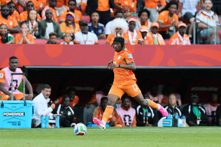 Toronto, Canada - 20 June: Yan Diomande 11 of Cote d Ivoire controls the ball during the FIFA World Cup, WM, Weltmeisterschaft, Fussball 2026 match between Germany vs Cote d Ivoire at Toronto Stadium on 20 June 2026. Copyright: xOPAxImagesxMohammadxKaramalix
2026.06.20 Toronto
pilka nozna , mistrzostwa swiata , mundial 2026
Niemcy - Wybrzeze Kosci Sloniowej
WKS
Foto IMAGO/PressFocus

!!! POLAND ONLY !!!