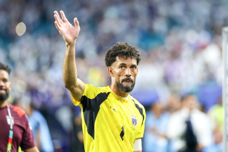 RECORD DATE NOT STATED  FIFA World Cup, WM, Weltmeisterschaft, Fussball 2026 - Round of 32 - Argentina v Cape Verde Vozinha Goalkeeper of Cape Verde after the FIFA World Cup 2026 Round of 32 match between Argentina and Cape Verde, at Miami Stadium, in Florida, United States, on Friday, July 03, 2026.Foto: Vanessa Carvalho/Brazil Photo Press/IMAGO Sports Copyright: xVanessaxCarvalhox
2026.07.04 Miami
pilka nozna mistrzostwa swiata
Argentyna - Republika Zielonego Przyladka

Foto IMAGO/PressFocus

!!! POLAND ONLY !!!