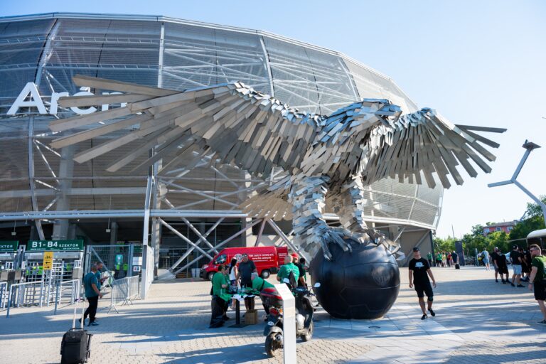 Budapest , 30-07-2026 , Groupama Arena , season 2026 / 2027 , UEFA Europa League play-off football , match between Ferencvarosi TC and FC Twente , picture shows view stadium (Photo by Pro Shots/Sipa USA)
2026.07.30 Budapeszt
pilka nozna Liga Europy
Ferencvaros Budapeszt - FC Twente
Foto Pro Shots Photo Agency/SIPA USA/PressFocus

!!! POLAND ONLY !!!